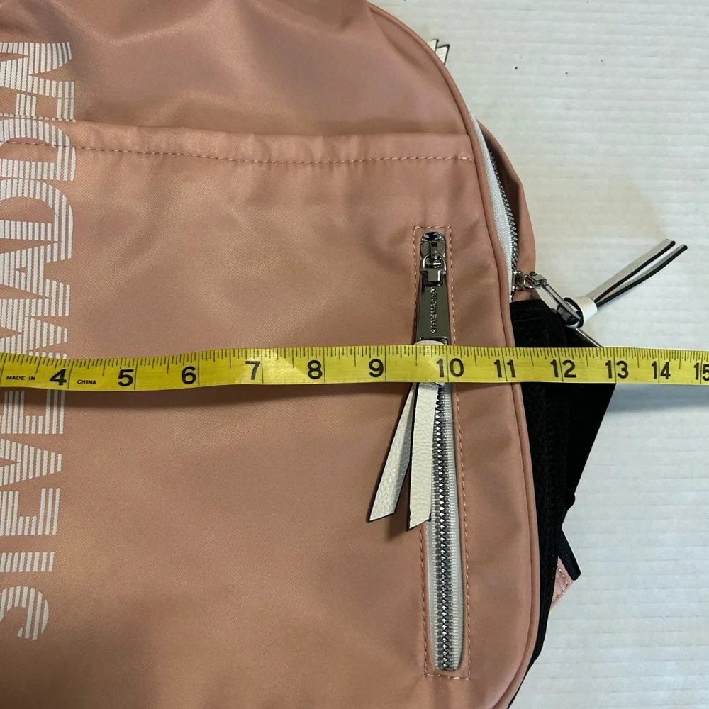 Steve Madden Blush Backpack Striped Pouch NWT